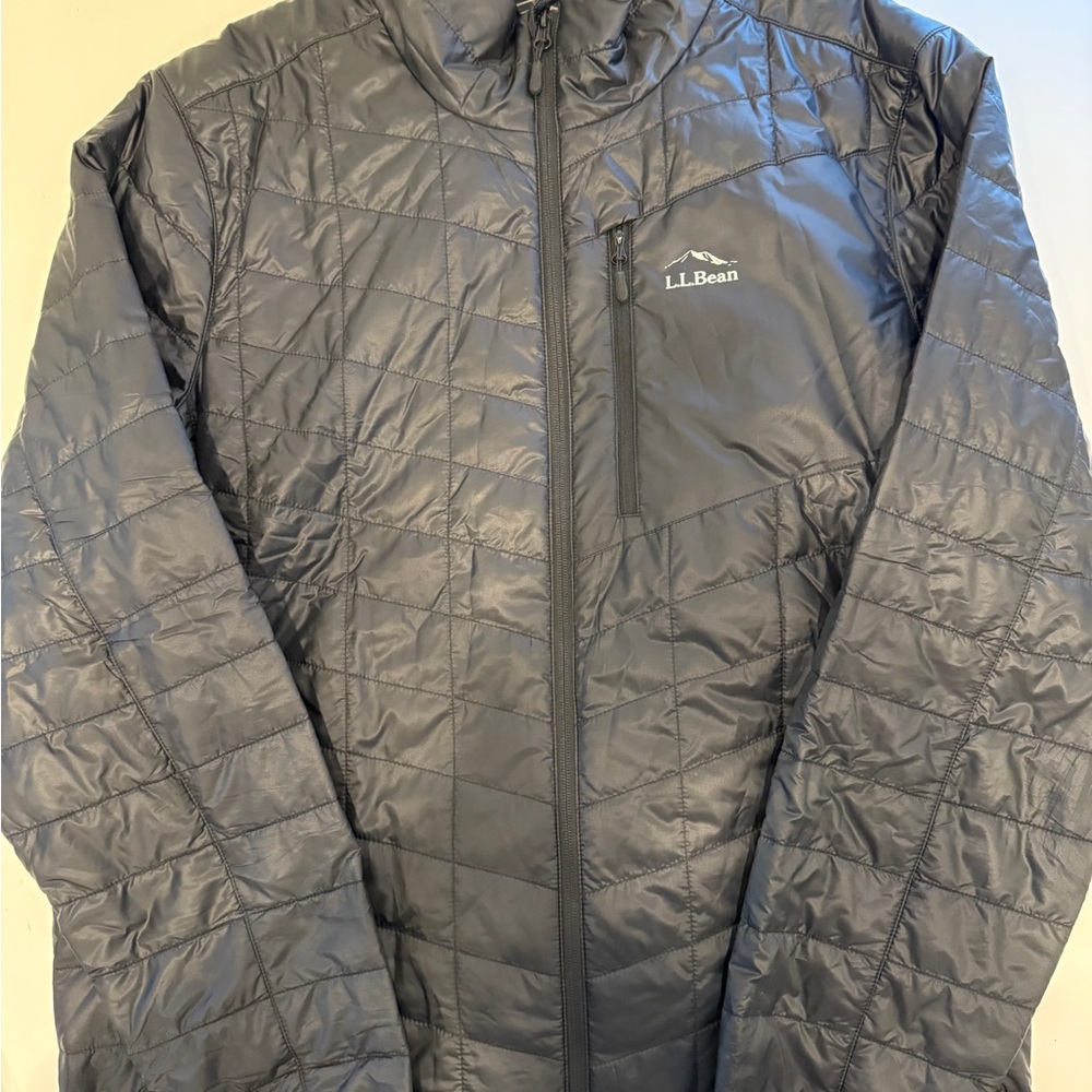 L.L. Bean Men's Charcoal Puffer Jacket